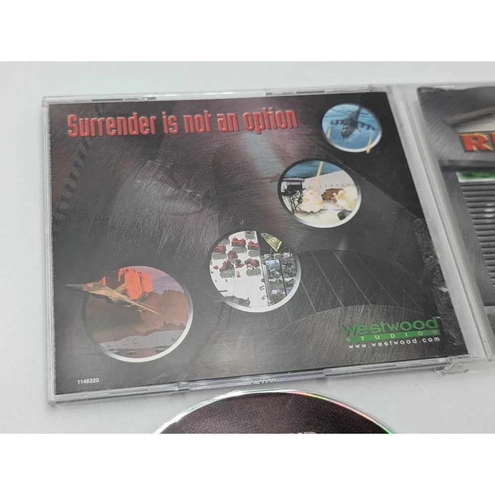 Command and Conquer RED ALERT (PC,‎ 1996) Vintage CD-ROM (Windows 95)